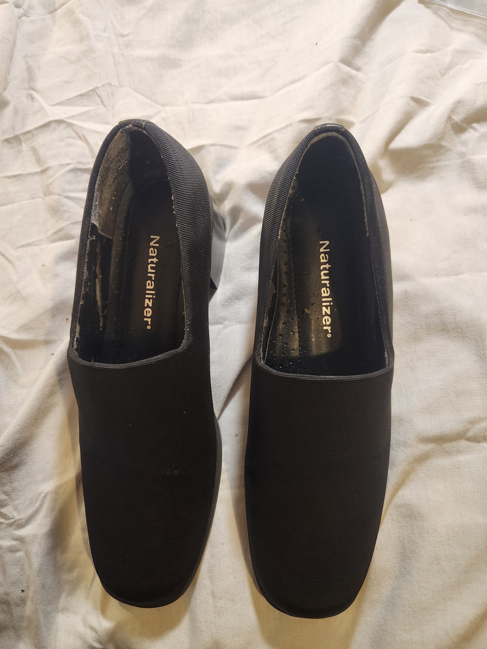 Naturalizer Black Women's Slip-On Loafers — Cushioned Everyday Flats